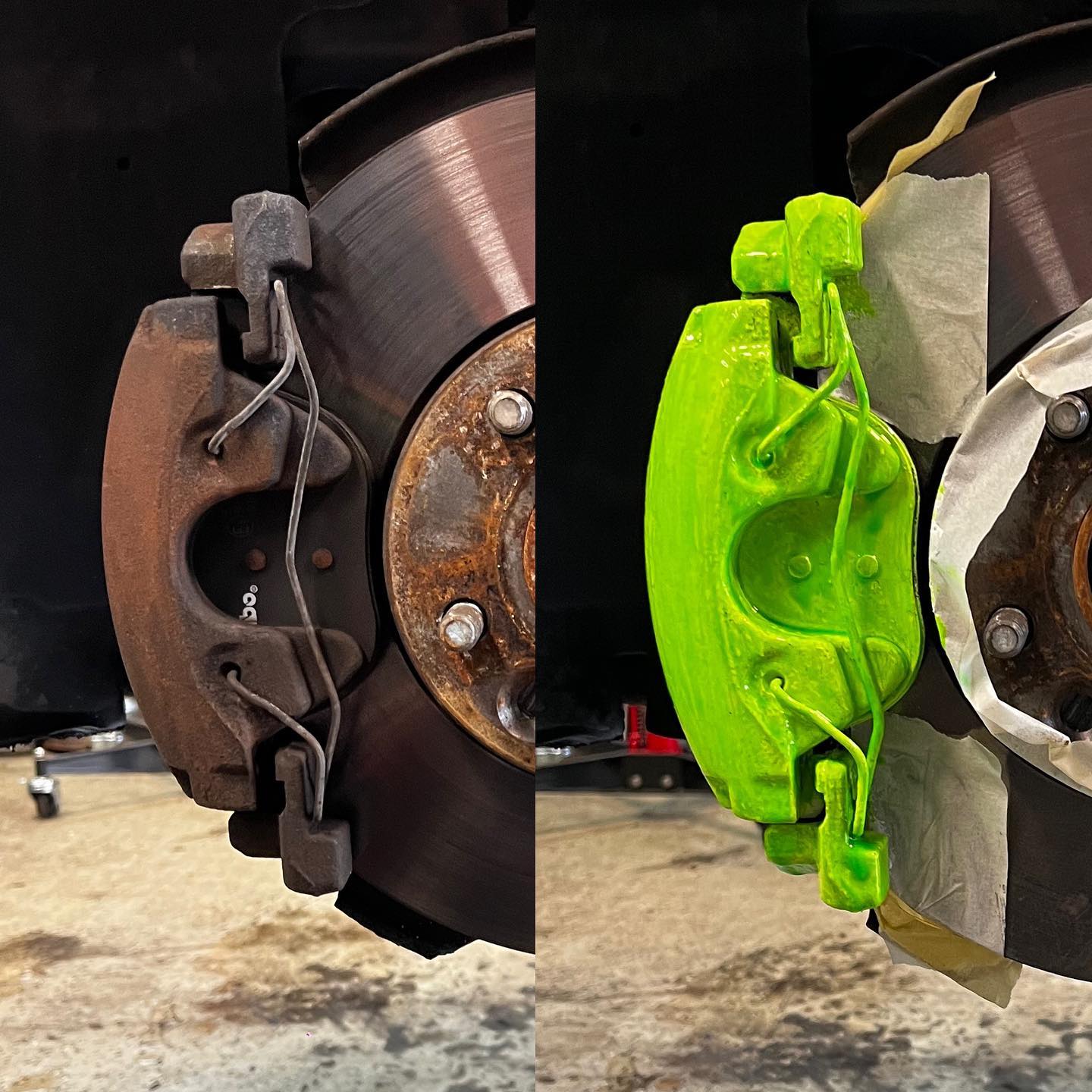 Bremssattel Lackierung